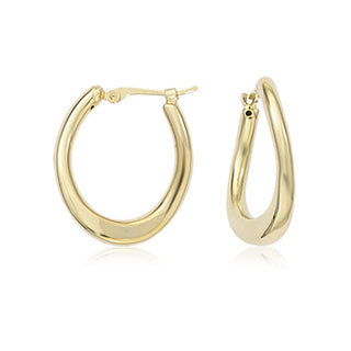 Curvy "U" shaped hoops