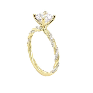 14KY GOLD ENGAGEMENT RING MOUN