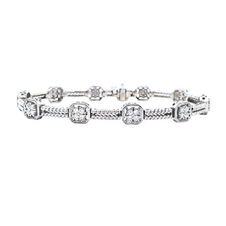 Vintage diamond bracelet