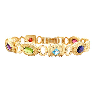 Vintage gem bracelet