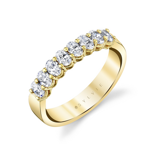 0.75ct Oval band