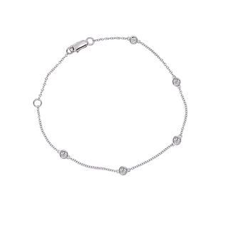5-Diamond bracelet