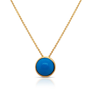 Turqoise Solitaire Necklace