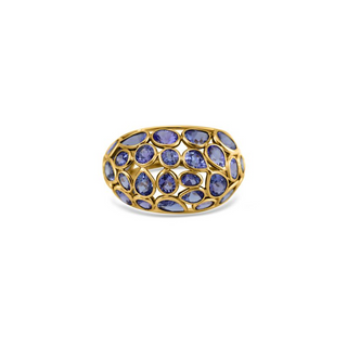 Tanzanite Large Dome Ring