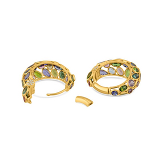 Mixed Gemstone Earrings/Ring