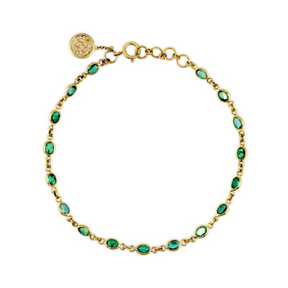 Oval Emeralds Bracelet