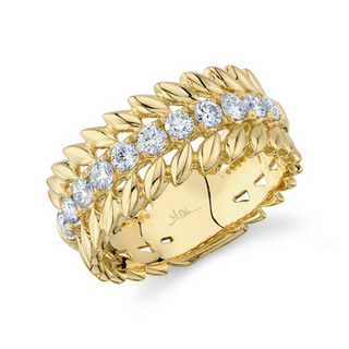 Diamond Laurel Wreath Ring