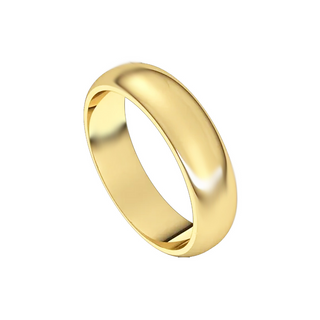 14k Yellow 5mm Band