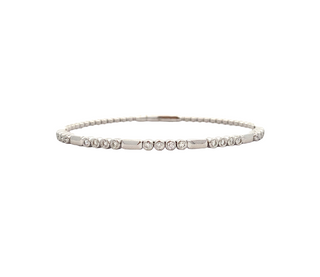 14KW GOLD FLEX BRACELET WITH 1