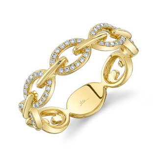 Diamond Link Ring