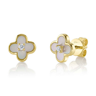 14KY GOLD MOTHER-OF-PEARL CLOV