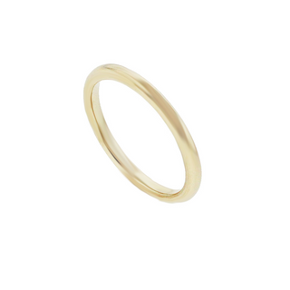 14k Yellow 2mm Band