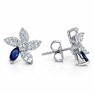 14KW GOLD 0.53CT MARQUISE SAPP