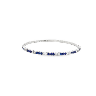 PLATINUM 6.5" 1.15CT SAPPHIRE