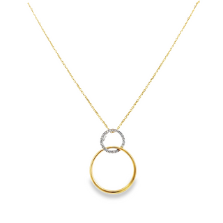 Double Circle Pendant