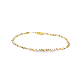 Diamond and Bead Bracelet
