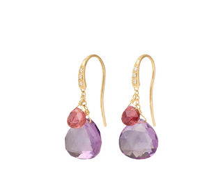 Marco Bicego "Paradise" Purple Earrings