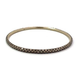 Diamond Bangle Bracelet By Sidney Garber