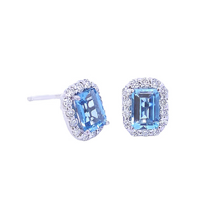 Emerald & Diamond Earrings