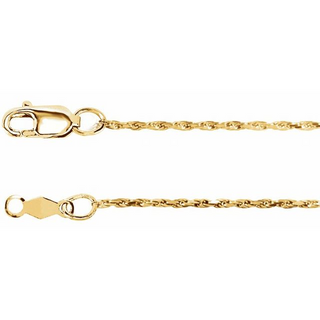 14KY GOLD 18" 1MM DIAMOND-CUT