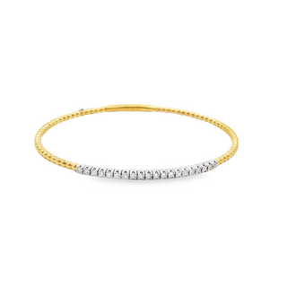 14KY/W GOLD 6.75" 0.44CT DIAMO