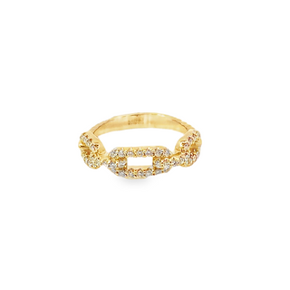 14KY GOLD 0.4CT DIAMOND CHAIN