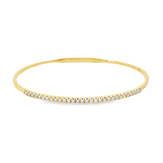 14KY GOLD 6.75" 0.38CT DIAMOND