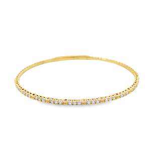 14KY GOLD 6.75" 0.48CT DIAMOND