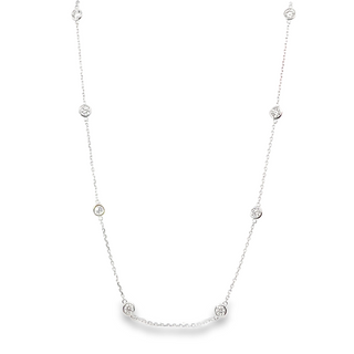 14KW GOLD 18" 1.94CT DIAMOND B