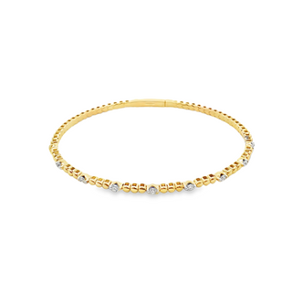 14KY GOLD 6.5" 035CT DIAMOND 9