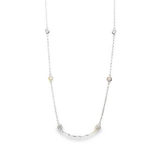 14KW GOLD 18" 0.98CT DIAMOND B
