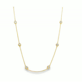14KY GOLD 18" 1.94CT DIAMONDS