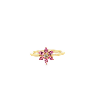 18KY GOLD "DAFFODIL GARDEN" 0.