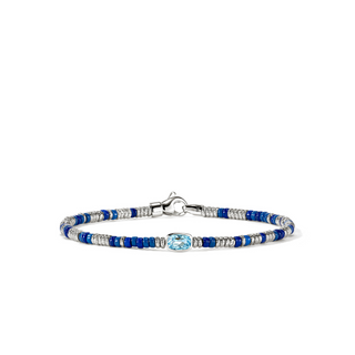 Blue Heishi Bracelet