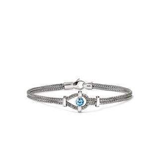 Icon Blue Topaz Bracelet