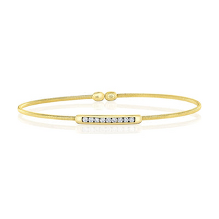 Diamond bar Cuff