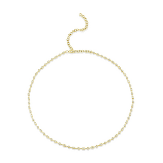 Baguette Diamond Necklace