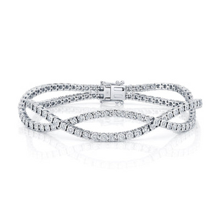 Diamond Twisted Bracelet