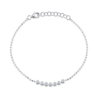 Beaded Diamond Bracelet