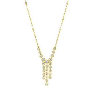 Multi Strand Drop Necklace