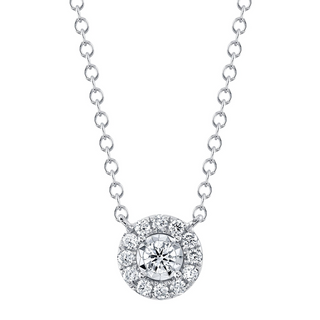 Halo Style Necklace