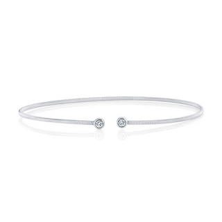 Bezel Ends Bangle
