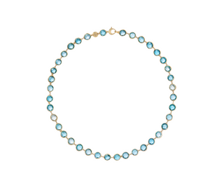 Blue Topaz Necklace