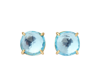 Blue Topaz Earrings