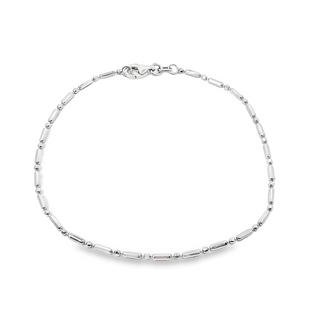 Dot-Dash Link Bracelet