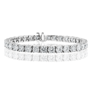Diamond Prong Set Tennis Style Bracelet