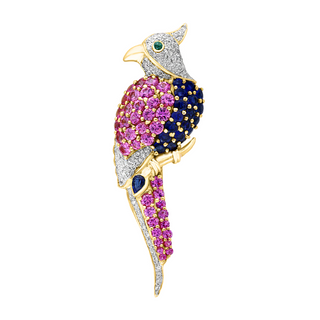 Peacock Brooch Pin