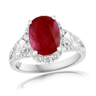 Ruby Accented Ring