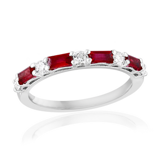 Ruby and Diamond Band