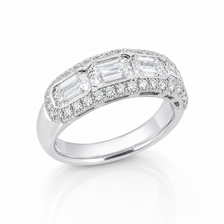 Diamond Fancy Wide Ring